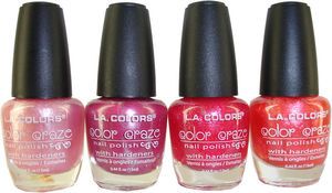 Esmaltes Color Craze e Nail Laquer